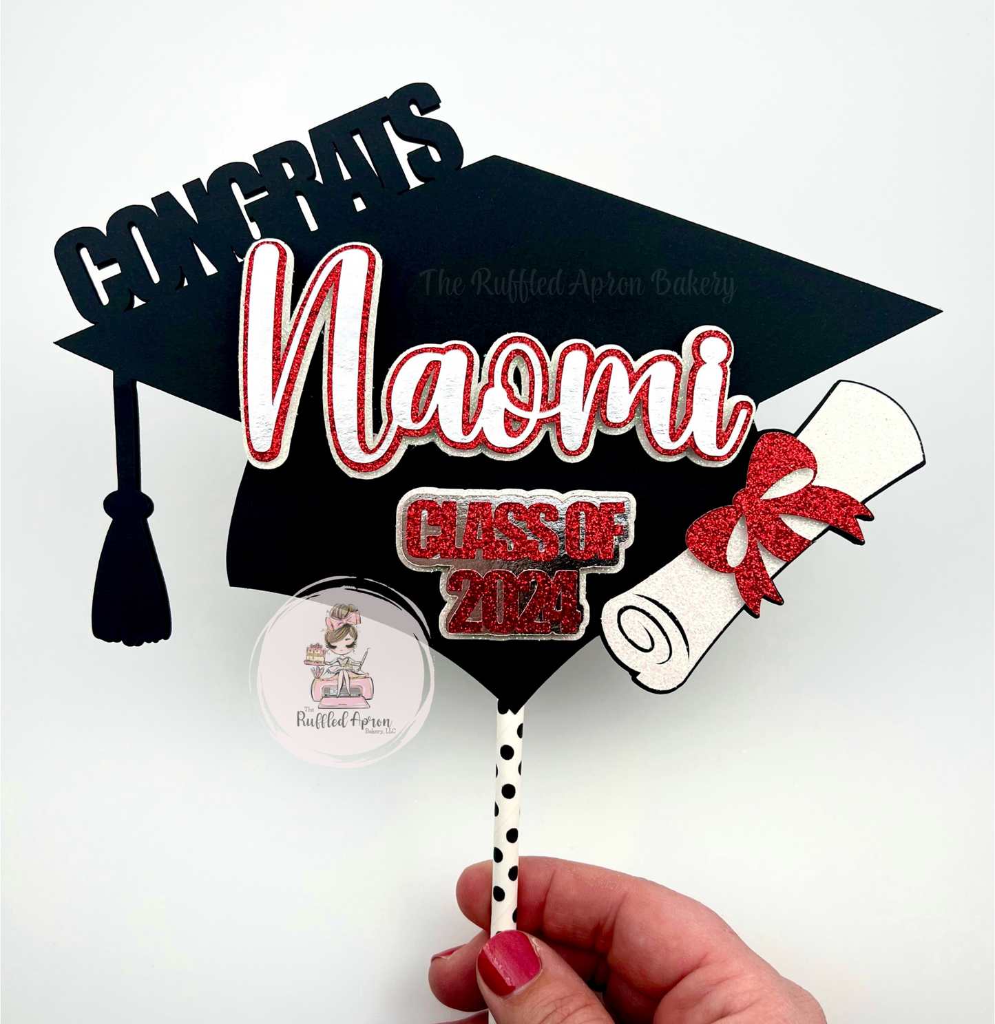 Congrats Graduation Cake Topper