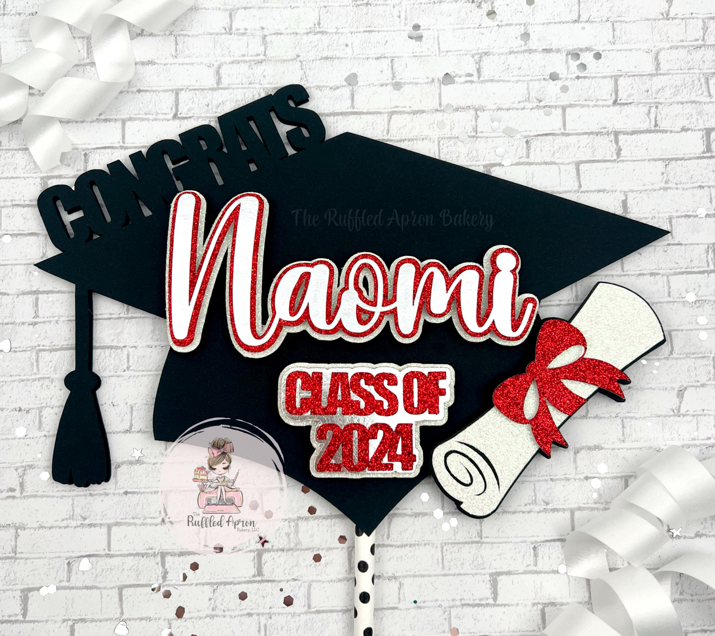 Congrats Graduation Cake Topper