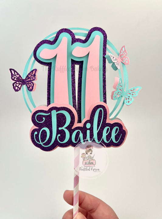 Butterfly Cake Topper