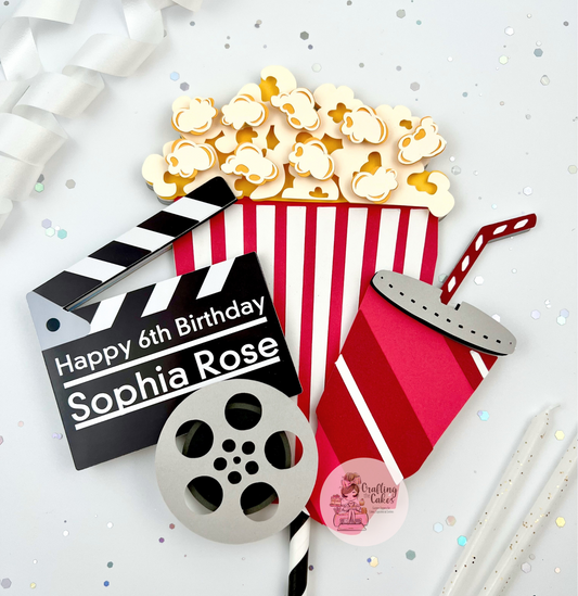 Movie Theater Cake Topper