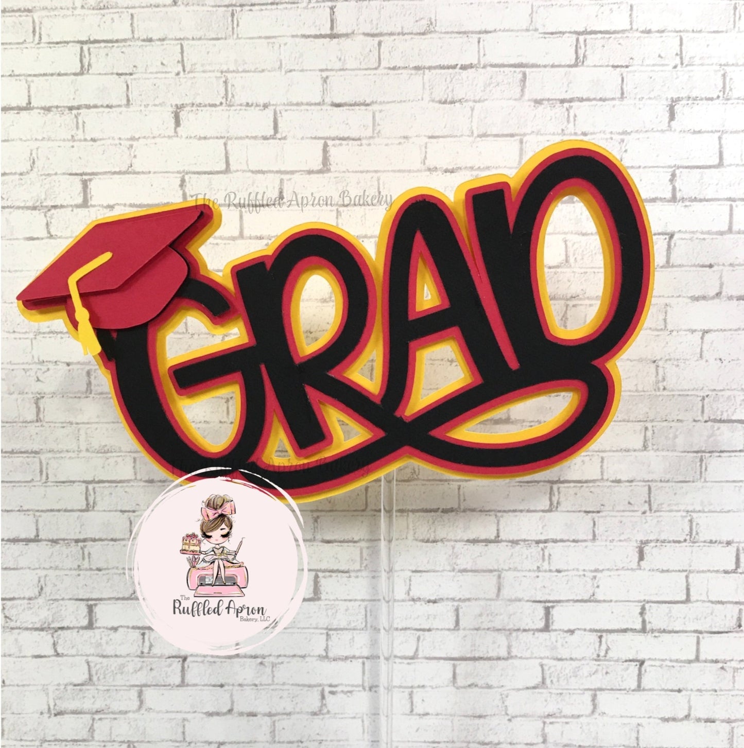 Grad Cake Topper