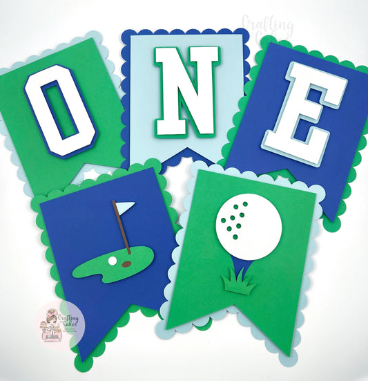 Birthday Golf Banner